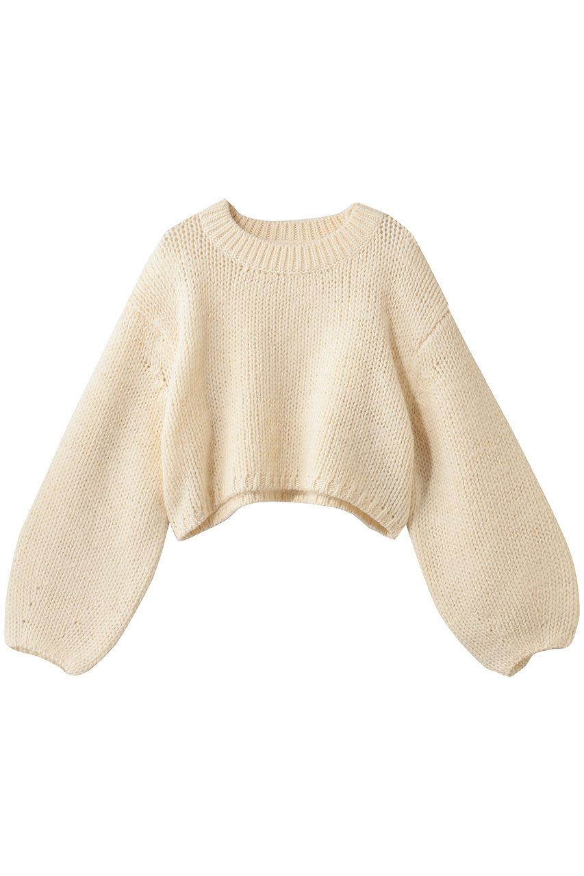 ガリャルダガランテ/GALLARDAGALANTEのローゲージニット(ホワイト/GGZ1052505A0004)