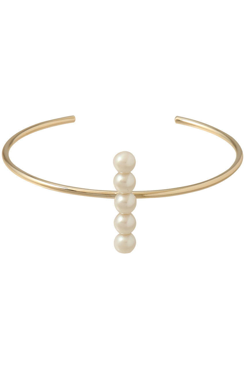 ガリャルダガランテ/GALLARDAGALANTEのラインパールバングル(ゴールド/GGZ1052511A0002)