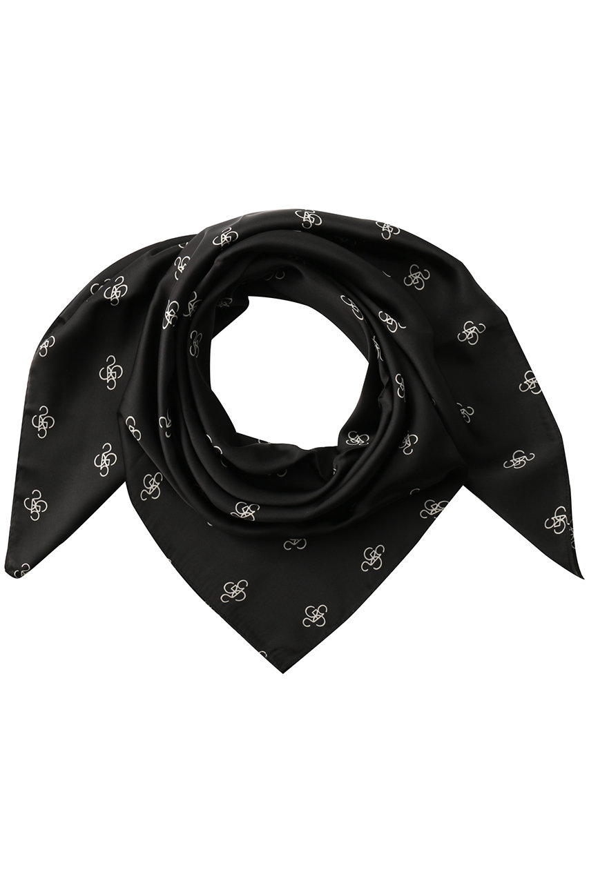 ガリャルダガランテ/GALLARDAGALANTEのプリントスカーフ(ブラック/GGZ1052516A0005)