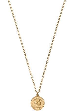 ガリャルダガランテ/GALLARDAGALANTEのステンレスコインネックレス(150200/150201)