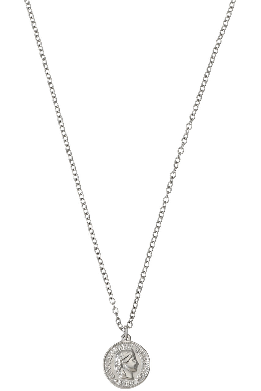 楽天ポイント還元】GALLARDAGALANTE ステンレスコインネックレス (シルバー, F) ガリャルダガランテ ELLE SHOP