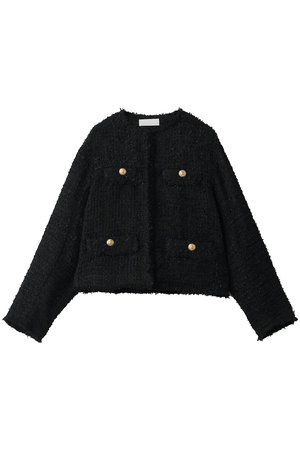 ガリャルダガランテ/GALLARDAGALANTEのツイードショートジャケット(110800/110801)