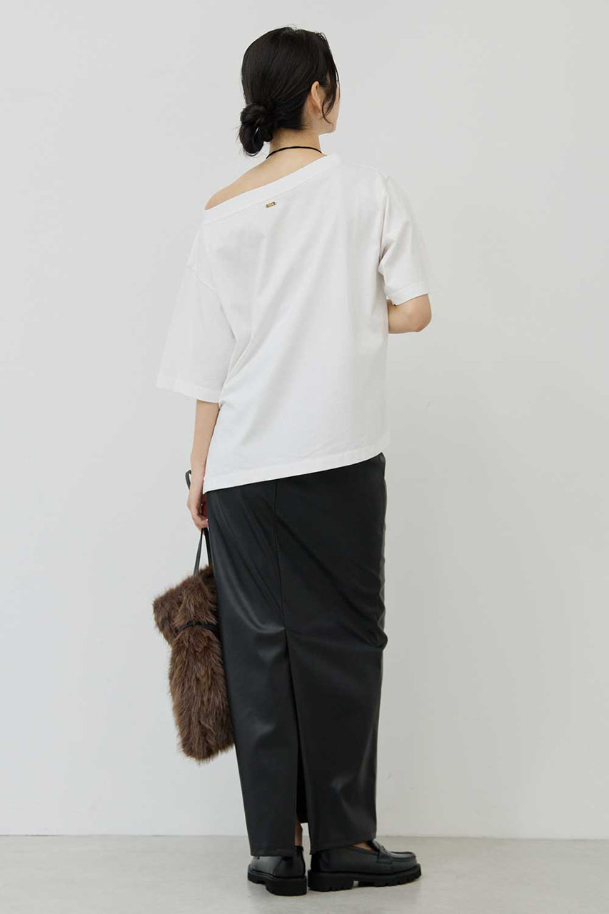 GALLARDAGALANTE(ガリャルダガランテ)｜フェイクレザータイトスカート