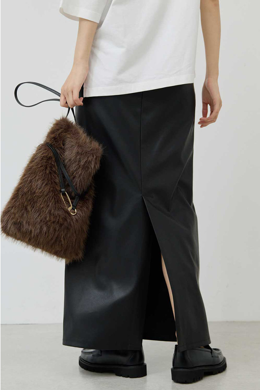 GALLARDAGALANTE（ガリャルダガランテ）フェイクレザースカート GALLARDAGALANTE（ガリャルダガランテ）の「フェイクレザー