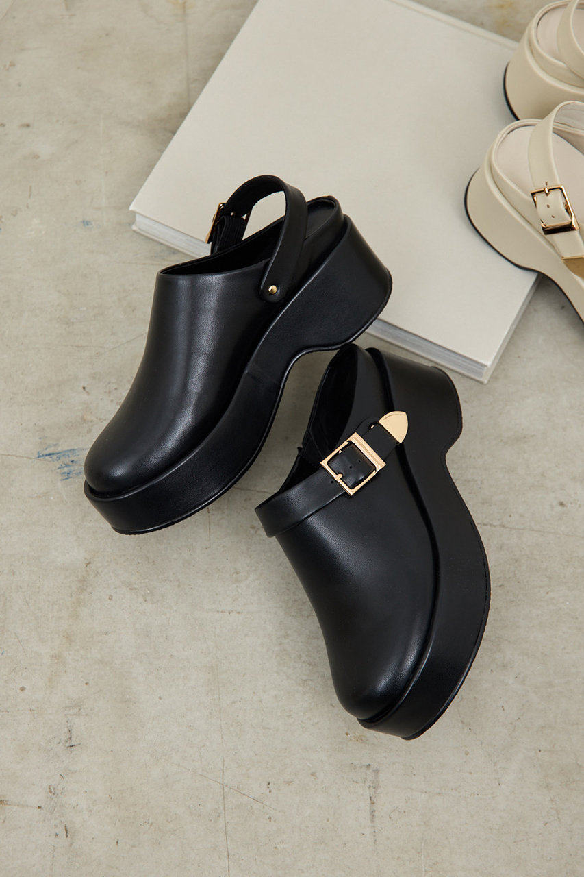 GALLARDAGALANTE 【2.718】2WAYサボ (ブラック, 38(24-24.5)) ガリャルダガランテ ELLE SHOP GALLARDAGALANTE 【2.718】2WAYサボ (ブラック, 38(24-24.5)) ガリャルダガランテ ELLE SHOP
