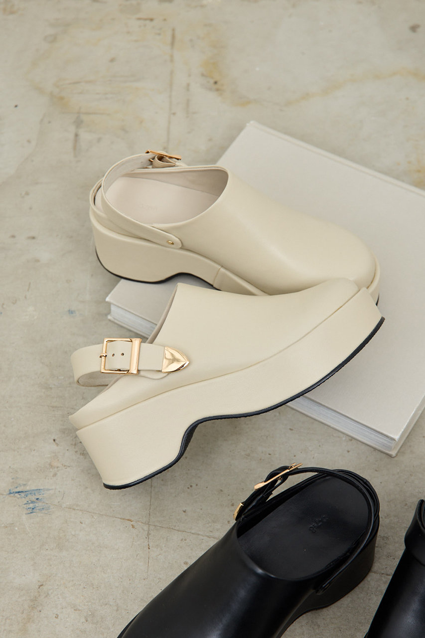 GALLARDAGALANTE 【2.718】2WAYサボ (ライトベージュ, 38(24-24.5)) ガリャルダガランテ ELLE SHOP GALLARDAGALANTE 【2.718】2WAYサボ (ライトベージュ, 38(24-24.5)) ガリャルダガランテ ELLE SHOP