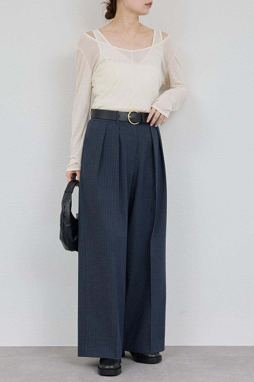 GALLARDAGALANTE(ガリャルダガランテ)｜シアーレイヤードカットソー