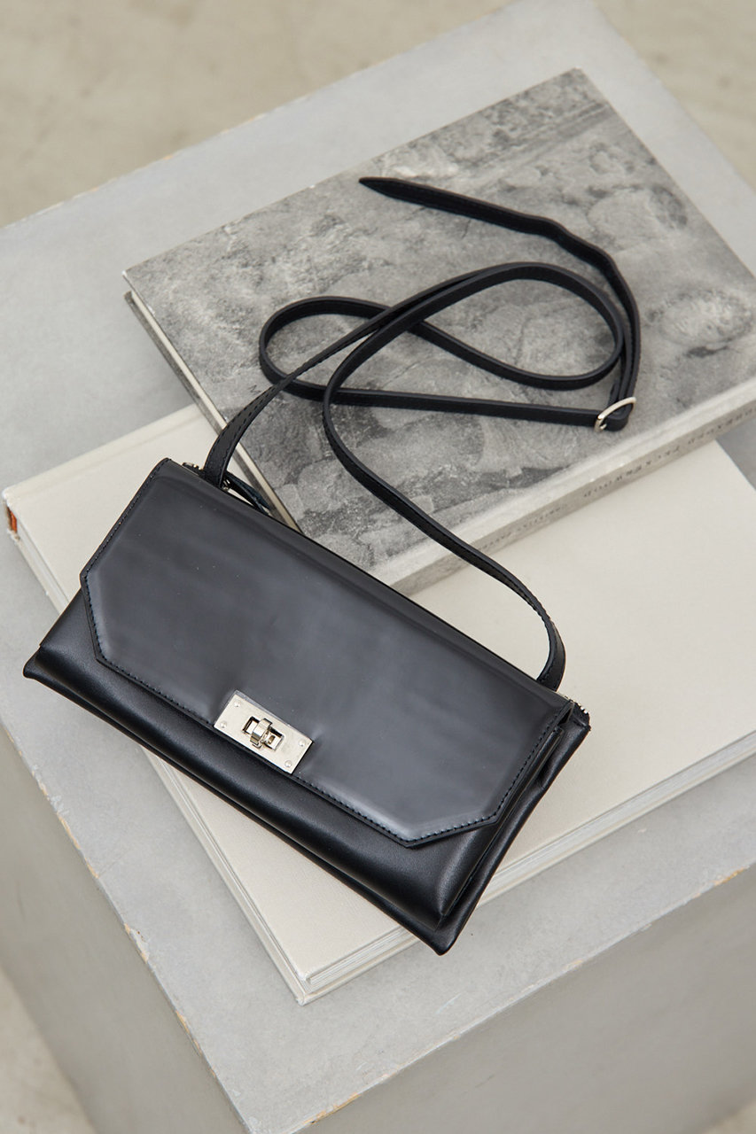 GALLARDAGALANTE 【2.718】バックルウォレットショルダー (ブラック, F) ガリャルダガランテ ELLE SHOP GALLARDAGALANTE 【2.718】バックルウォレットショルダー (ブラック, F) ガリャルダガランテ ELLE SHOP