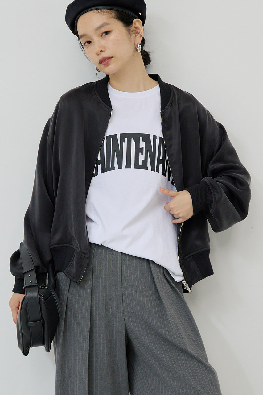 GALLARDAGALANTE(ガリャルダガランテ)｜キュプラサテンブルゾン