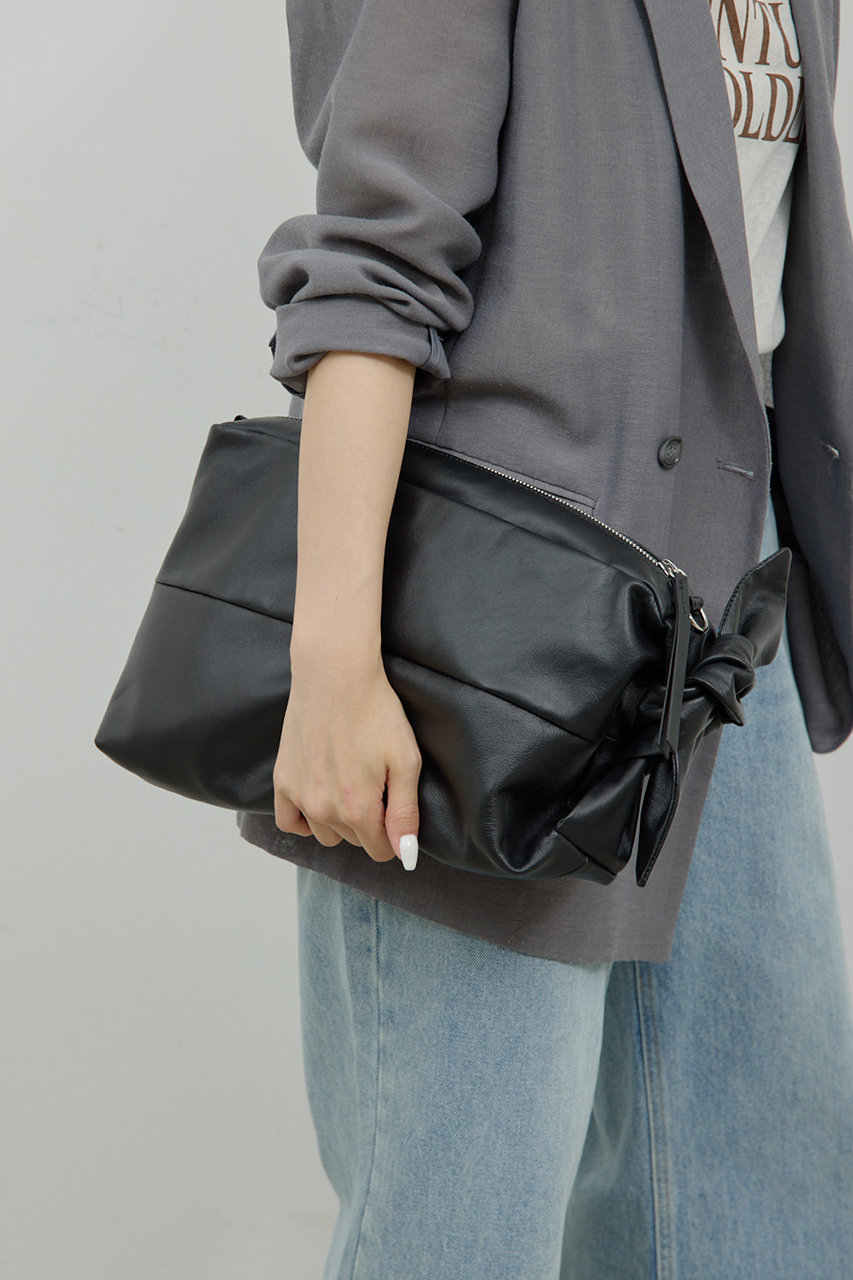 GALLARDAGALANTE 【2.718】Knot 2WAYバッグ (ブラック, F) ガリャルダガランテ ELLE SHOP