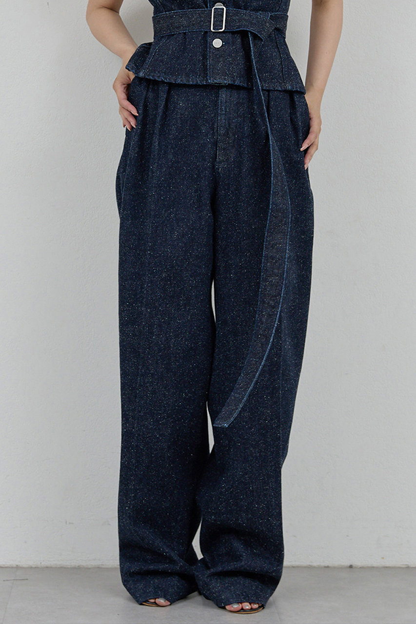 Minamiです　美品【PEAS】GALLARDA GALANTE デニム PEAS】スラッシュデニムパンツ | GALLARDAGALANTE(ガリャルダ