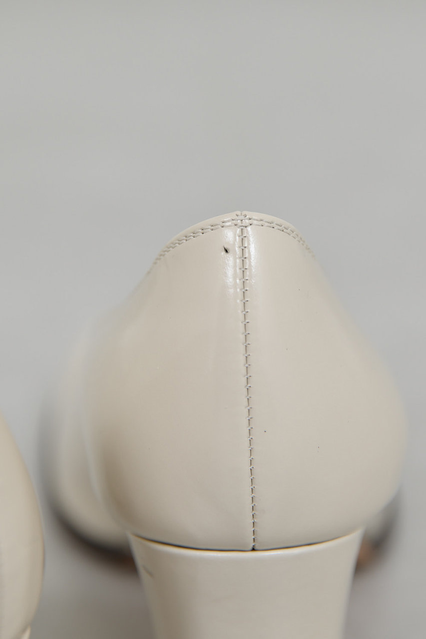 ガリャルダガランテ【2.718】ストラップパンプス　WHITE　38 GALLARDAGALANTE(ガリャルダガランテ)｜【2.718】オブリーク