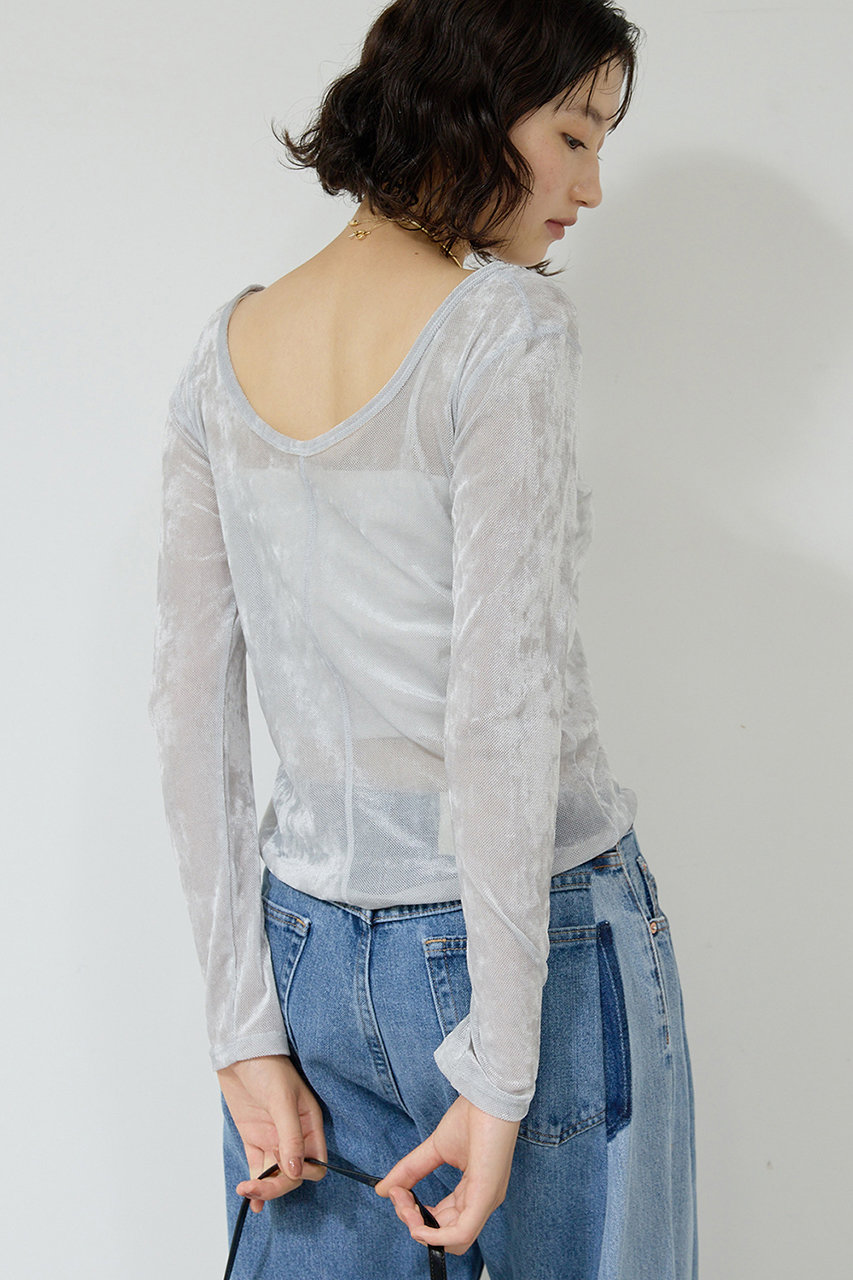 メッシュフロッキーロンT