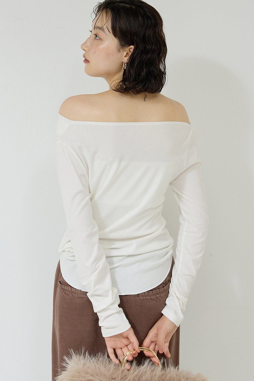 GALLARDAGALANTE(ガリャルダガランテ)｜【2WAY】オフショルカットソー