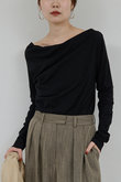 【2WAY】オフショルカットソー