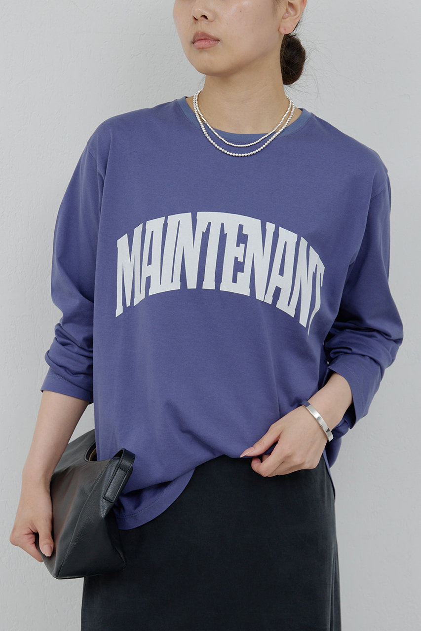 ガリャルダガランテ/GALLARDAGALANTEのラウンドロゴT(ブルー/GGZ1052206A0002)