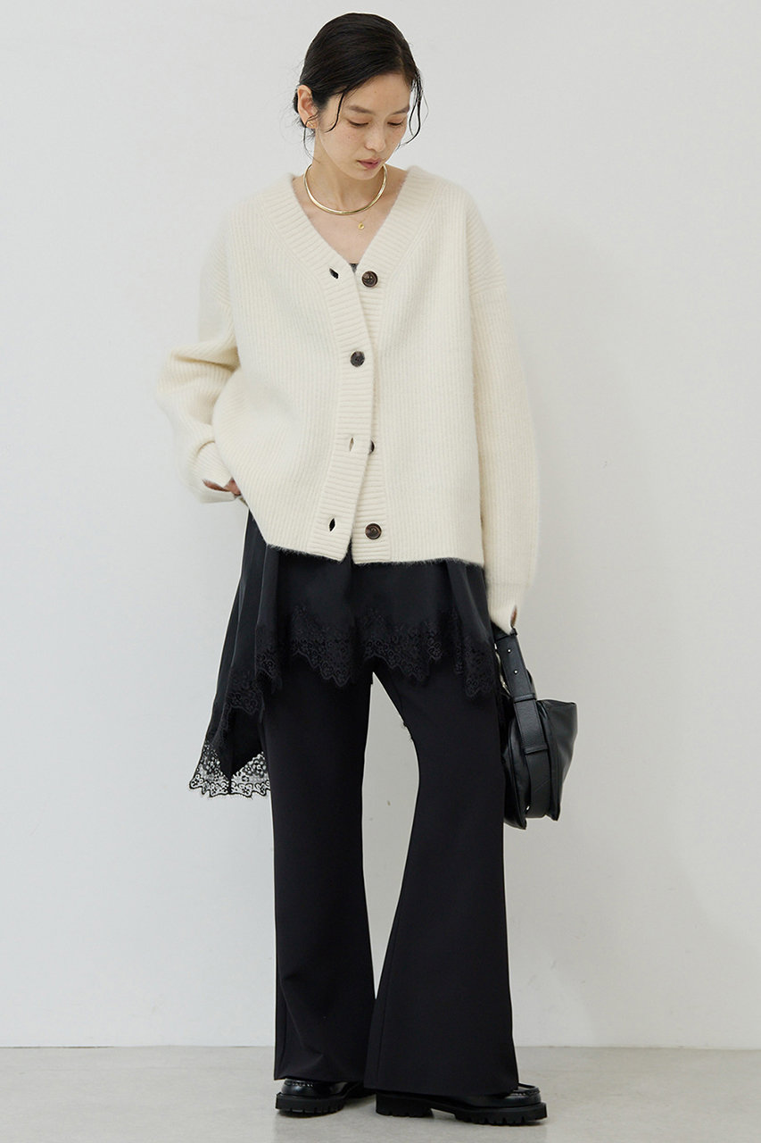 GALLARDAGALANTE(ガリャルダガランテ)｜ファーVネック