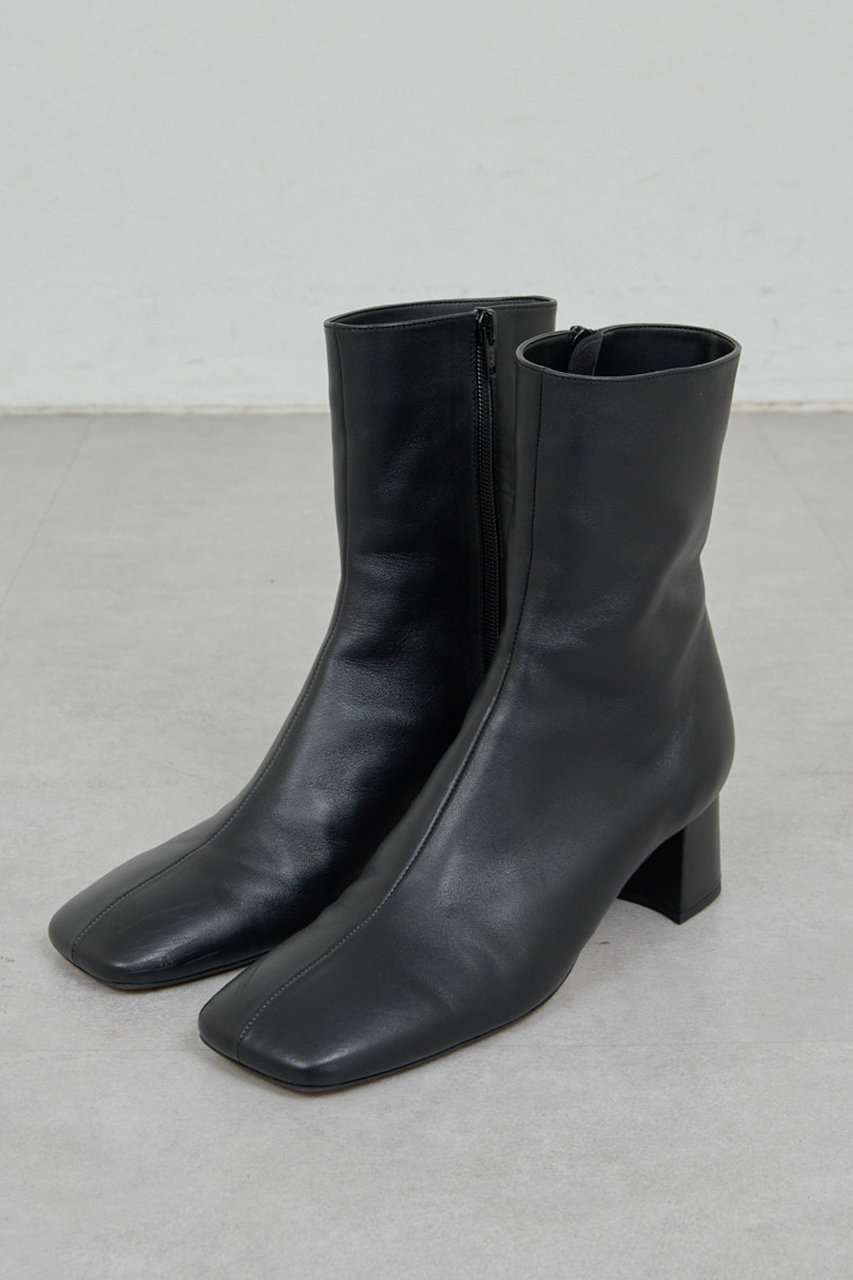 GALLARDAGALANTE 【2.718】スクエアショートブーツ 黒 新品 GALLARDAGALANTE(ガリャルダガランテ)｜【2.718】スクエアショート