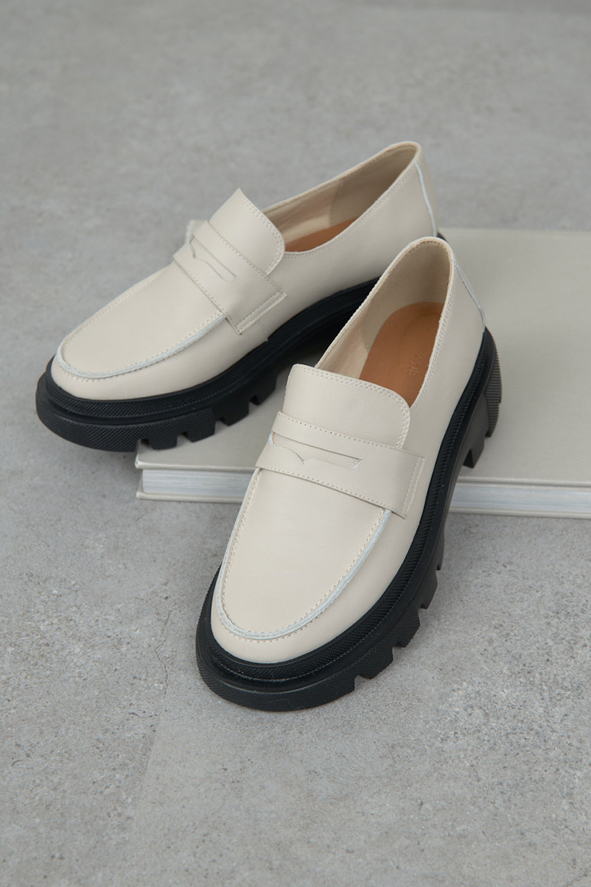 GALLARDAGALANTE 【2.718】タンクソールローファー (アイボリー, 36(23-23.5cm)) ガリャルダガランテ ELLE SHOP