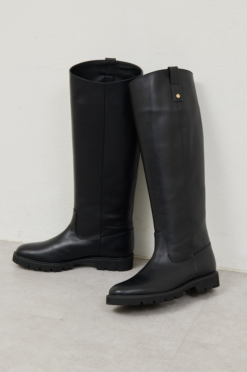 GALLARDAGALANTE 【2.718】ジョッキーブーツ (ブラック, 37(23.5-24cm)) ガリャルダガランテ ELLE SHOP GALLARDAGALANTE 【2.718】ジョッキーブーツ (ブラック, 37(23.5-24cm)) ガリャルダガランテ ELLE SHOP