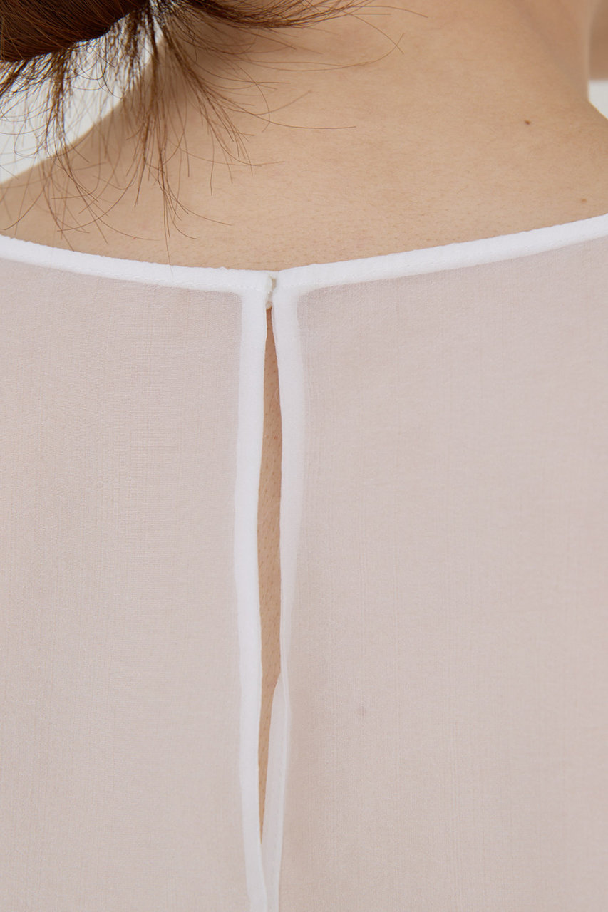 GALLARDAGALANTE シアーカーブスリーブブラウス シアーカーブスリーブブラウス（シャツ/ブラウス）｜GALLARDAGALANTE