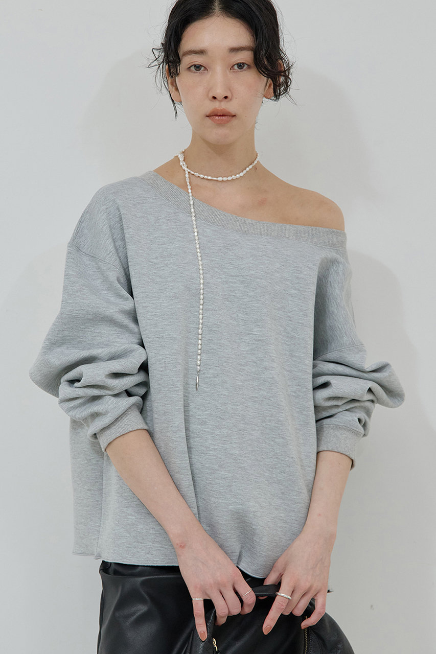 ボートネックスウェット