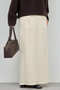 ストレッチサテンタイトスカート ガリャルダガランテ/GALLARDAGALANTE アイボリー