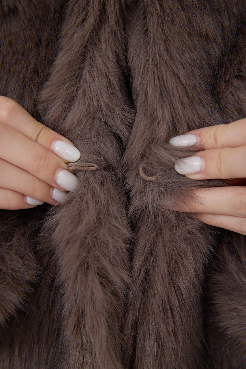 GALLARDAGALANTE(ガリャルダガランテ)｜フェイクファーフーディー