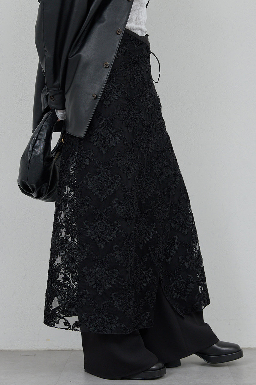 GALLARDAGALANTE(ガリャルダガランテ)｜モールレースラップスカート