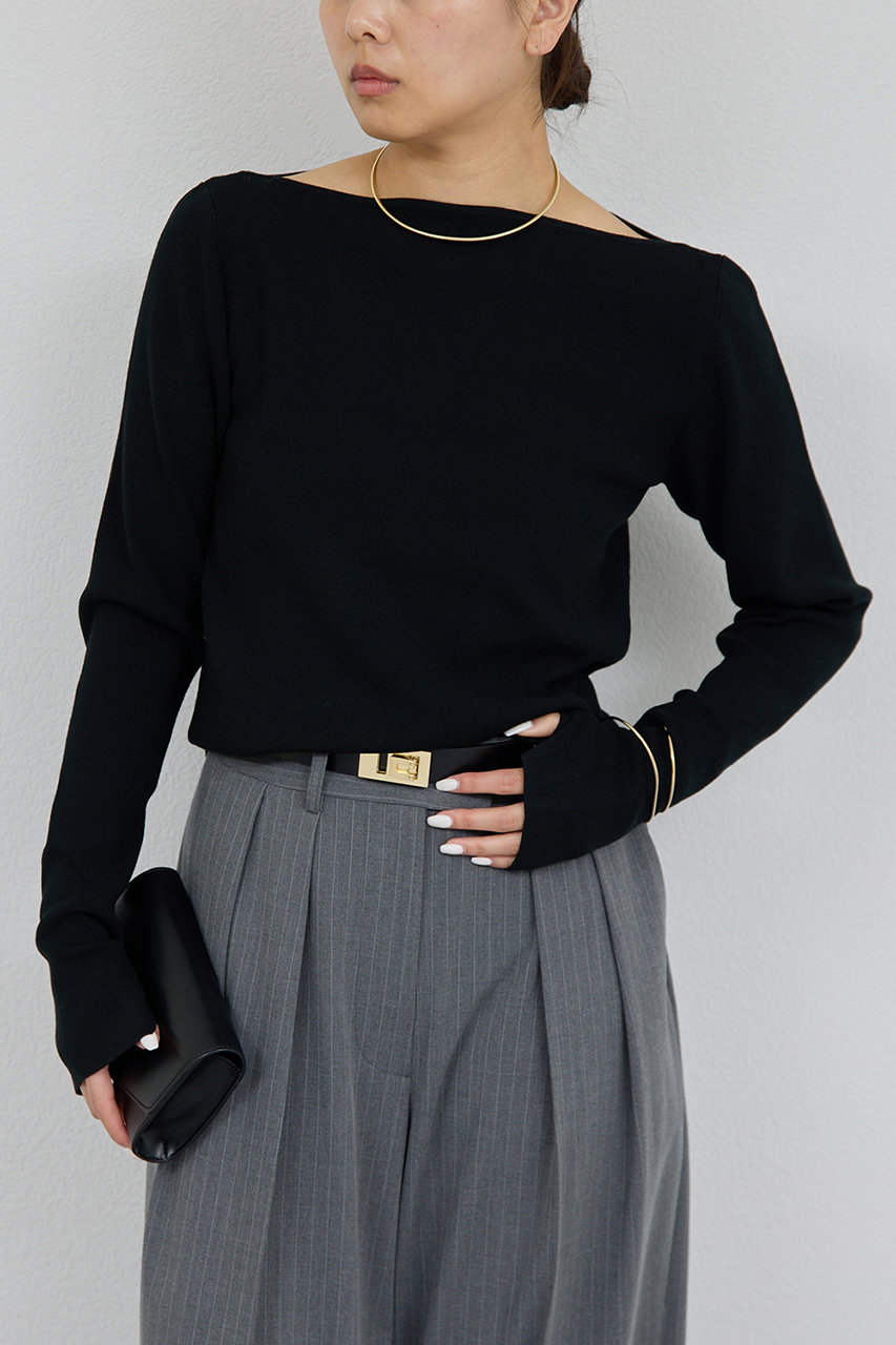 ボートニットプルオーバー