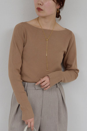 ガリャルダガランテ/GALLARDAGALANTEの【予約販売】ボートニットプルオーバー(110300/110301)