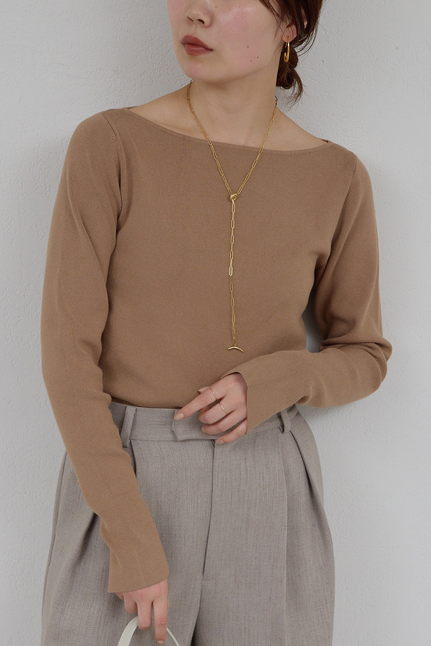 ボートニットプルオーバー