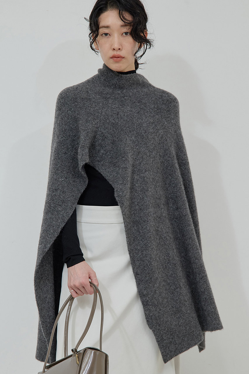 【25th記念アイテム】2wayニットポンチョ