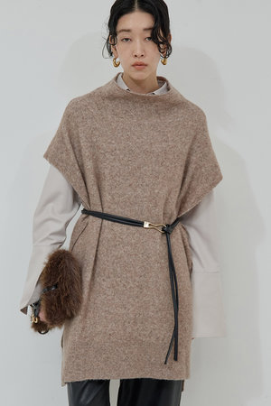 ガリャルダガランテ/GALLARDAGALANTEの【25th記念アイテム】2wayニットポンチョ(110300/110301)