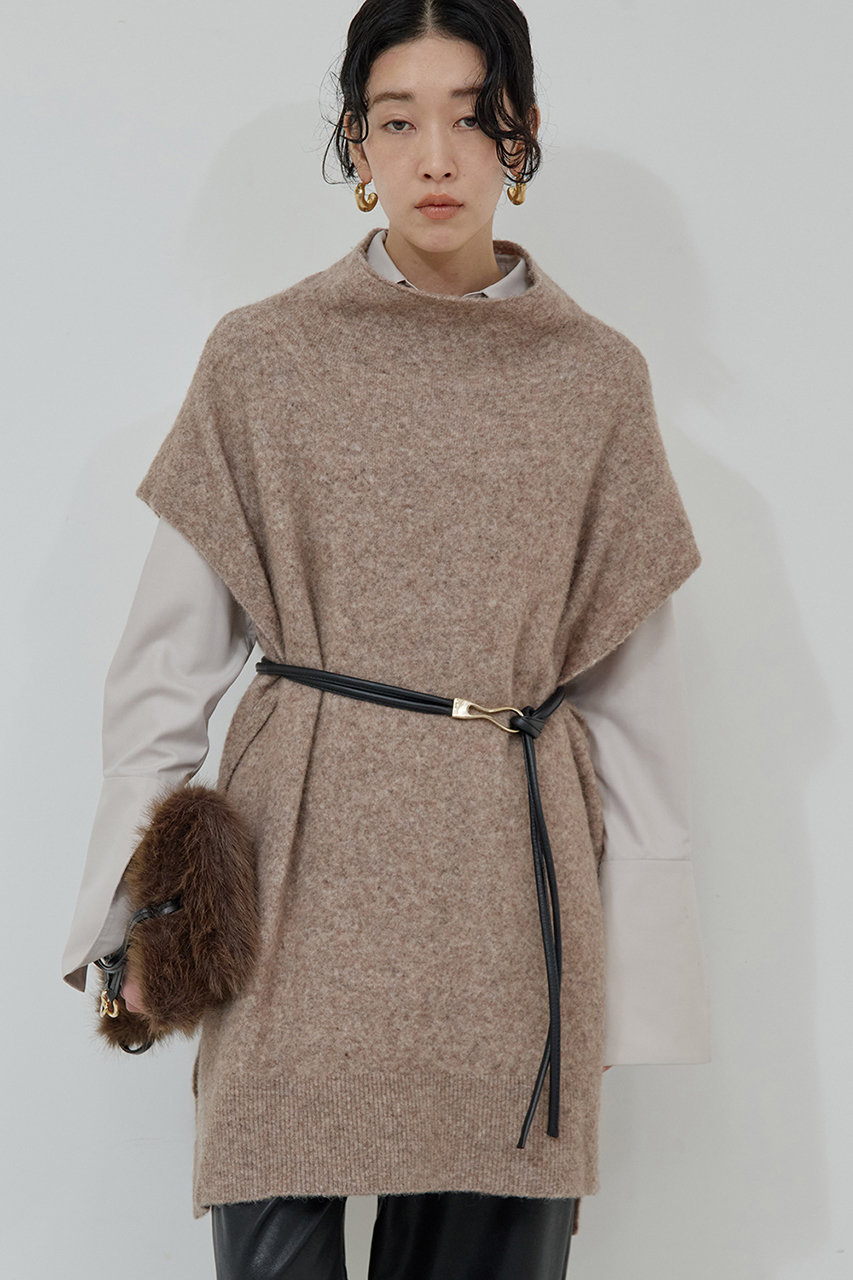 【25th記念アイテム】2wayニットポンチョ