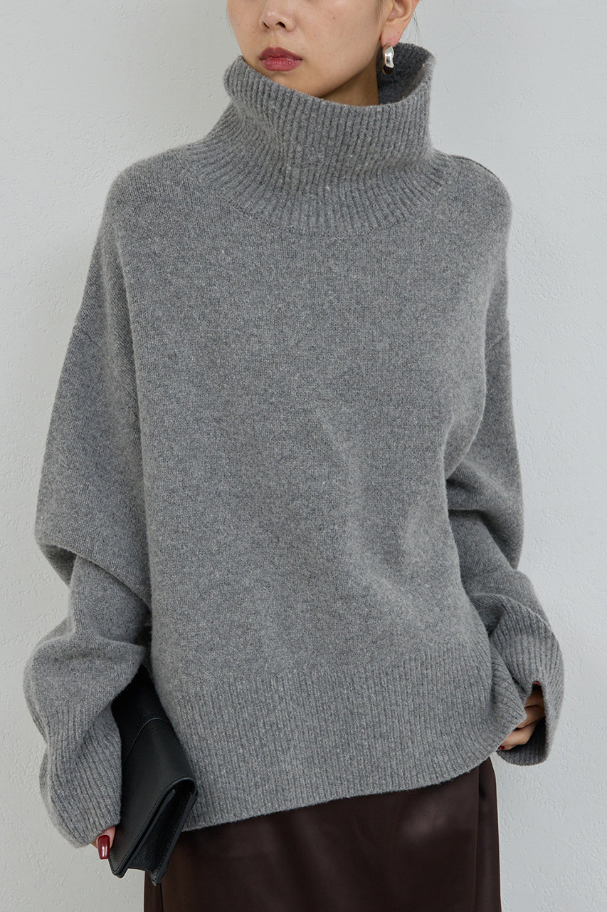 ウールタートルプルオーバー