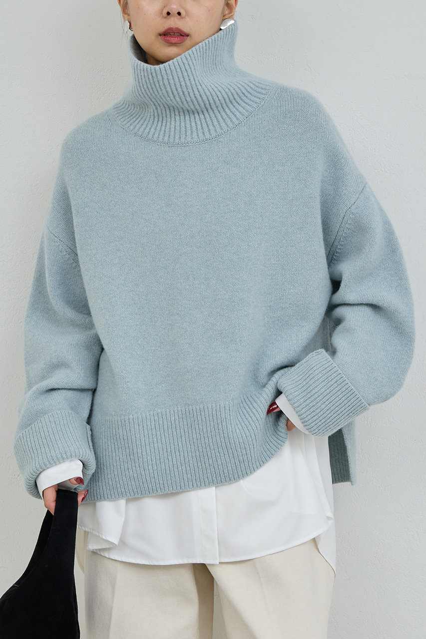 ウールタートルプルオーバー