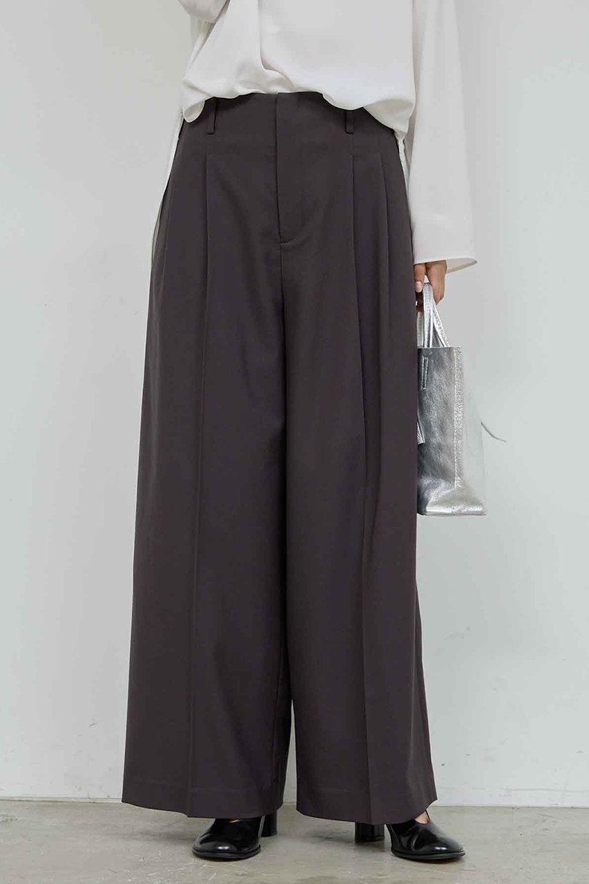GALLARDAGALANTE(ガリャルダガランテ)｜ベルトレスタックワイドパンツ
