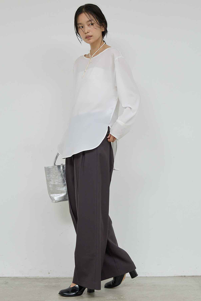 GALLARDAGALANTE(ガリャルダガランテ)｜ベルトレスタックワイドパンツ