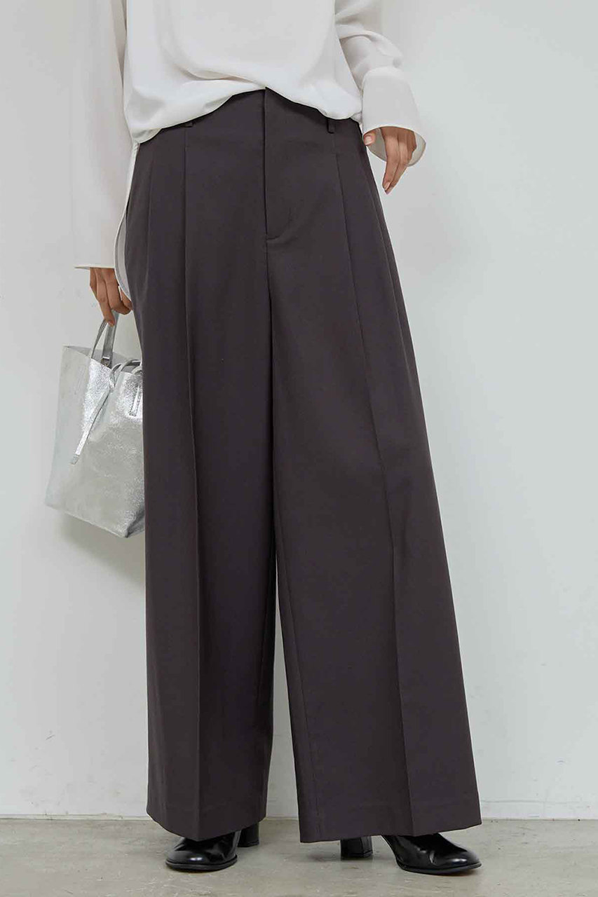 ぱるるん　チャコールグレーXS 麻調合繊スーチングスカパン | JILL by JILL STUART（ジル バイ ジル