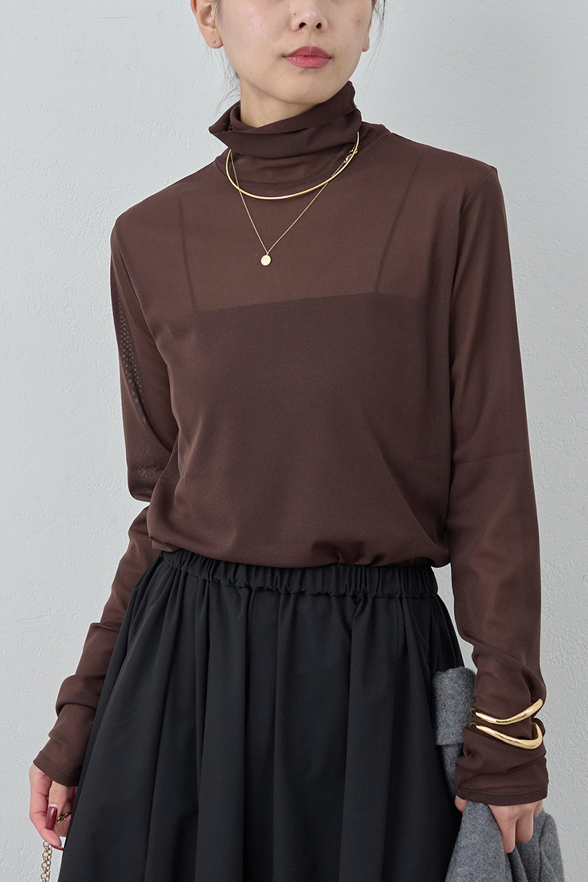 チュールタートルカットソー
