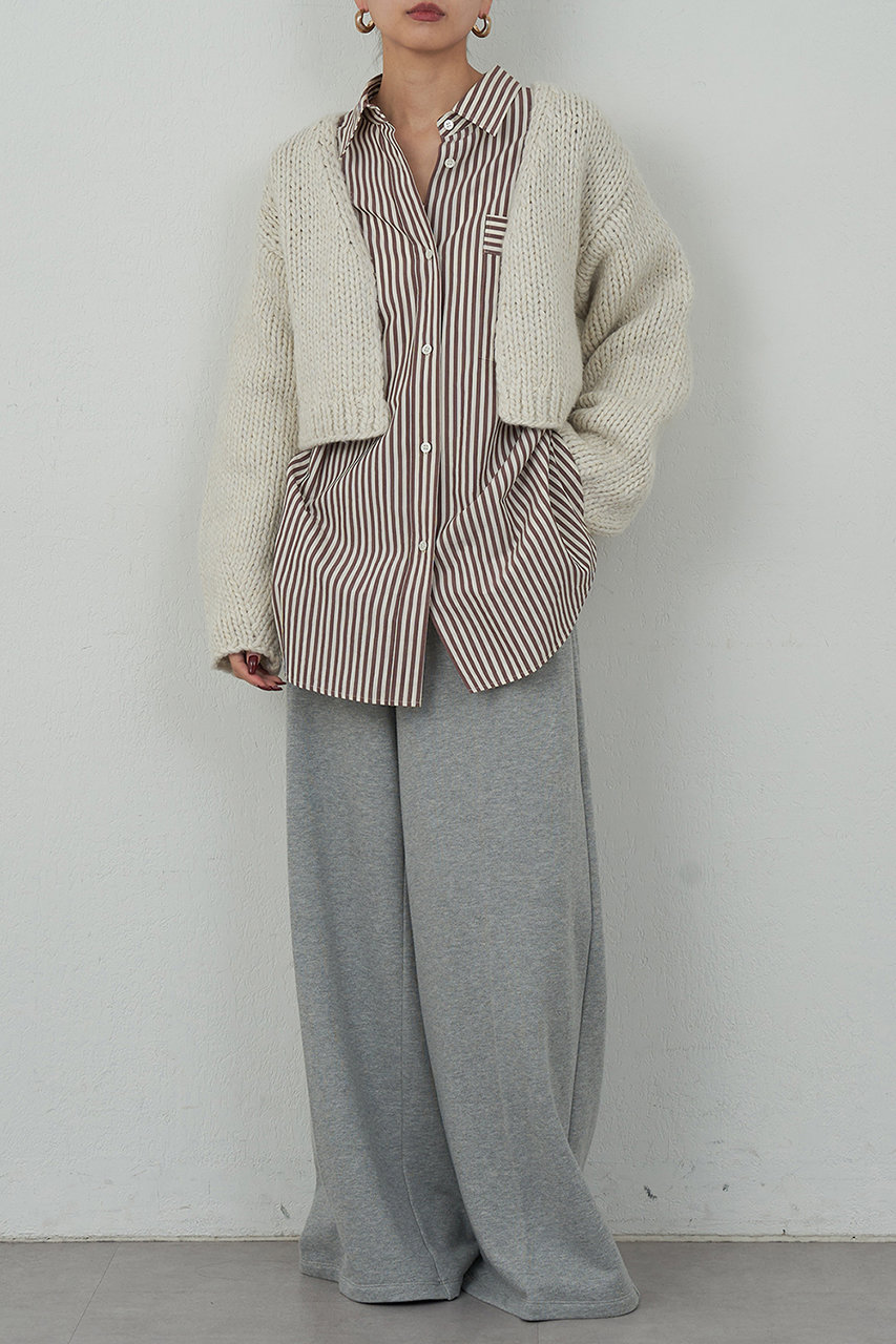 美品 24SS ガリャルダガランテ ヘリテノーム ハンドニット 定価5.2万 美品 24SS ガリャルダガランテ ヘリテノーム ハンドニット 定価5.2万