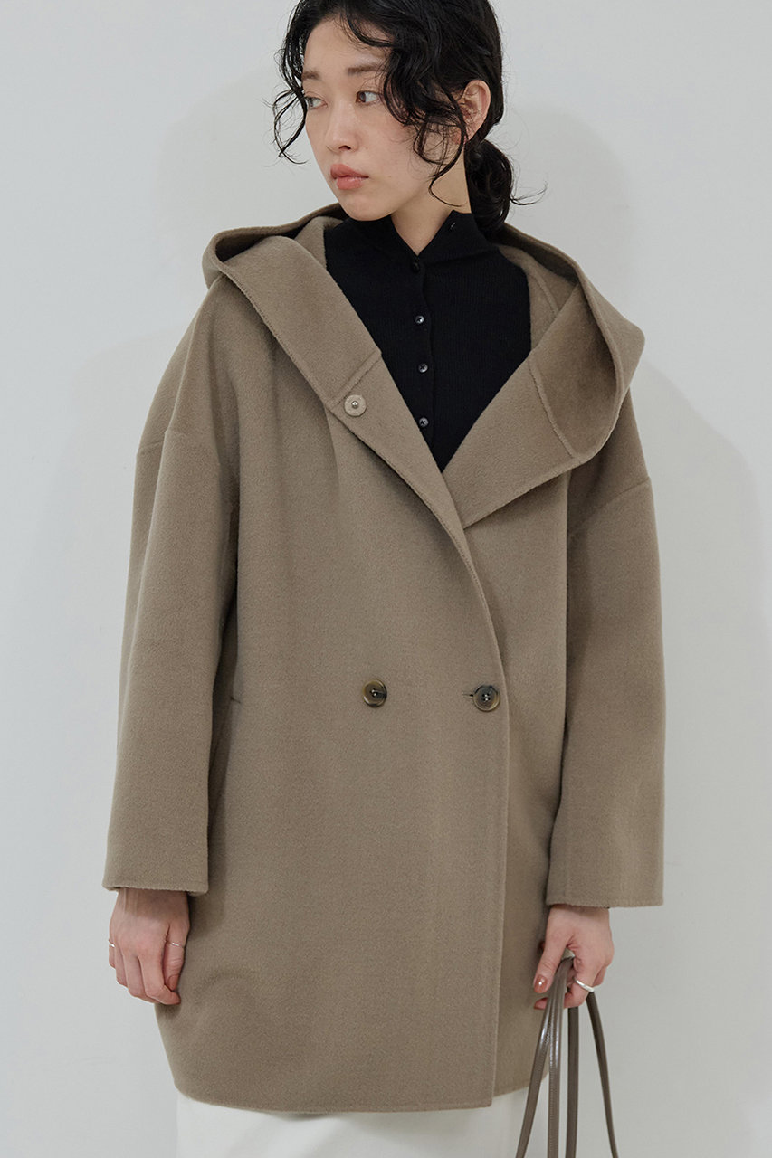 GALLARDAGALANTE フーディーコート (オリーブ, F) ガリャルダガランテ ELLE SHOP GALLARDAGALANTE フーディーコート (オリーブ, F) ガリャルダガランテ ELLE SHOP