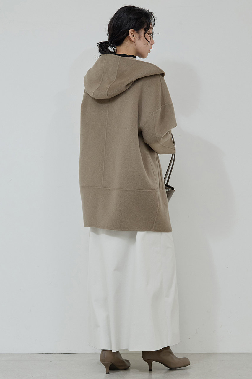 GALLARDAGALANTE ガリャルダガランテ コート GALLARDAGALANTE(ガリャルダガランテ)｜フーディーコート/オリーブ の