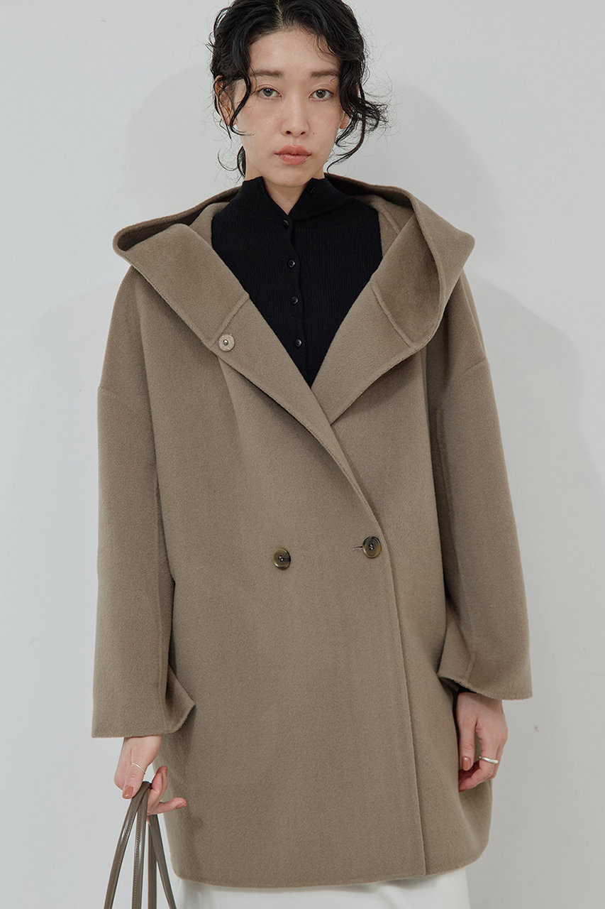 GALLARDAGALANTE(ガリャルダガランテ)｜フーディーコート/オリーブ の