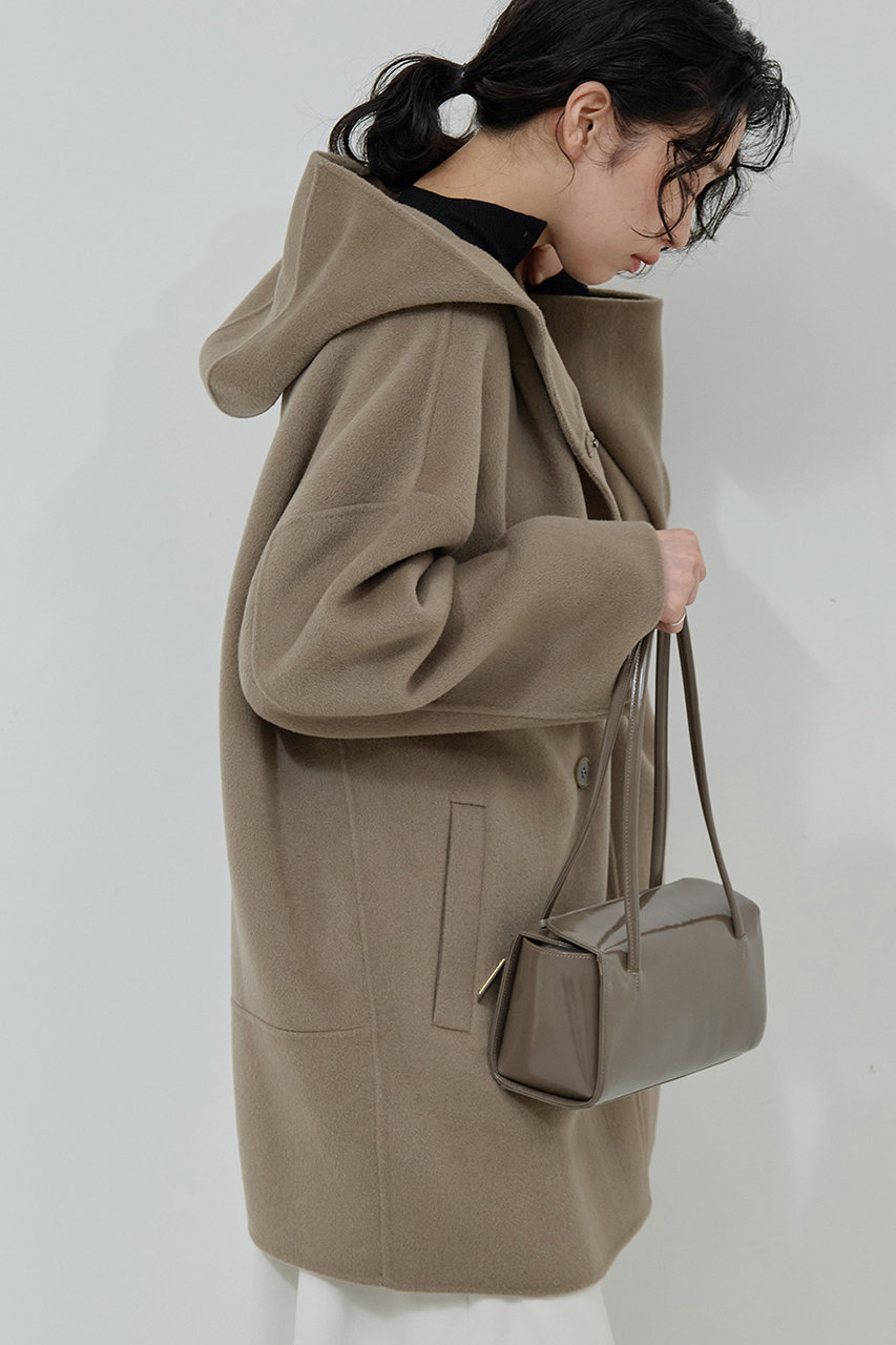 GALLARDAGALANTE(ガリャルダガランテ)｜フーディーコート/オリーブ の