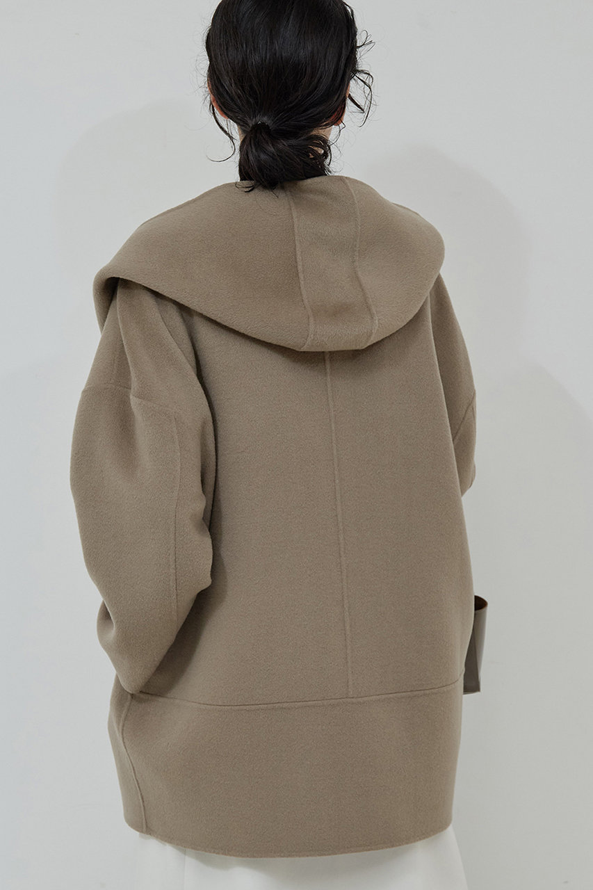 GALLARDAGALANTE(ガリャルダガランテ)｜フーディーコート/オリーブ の