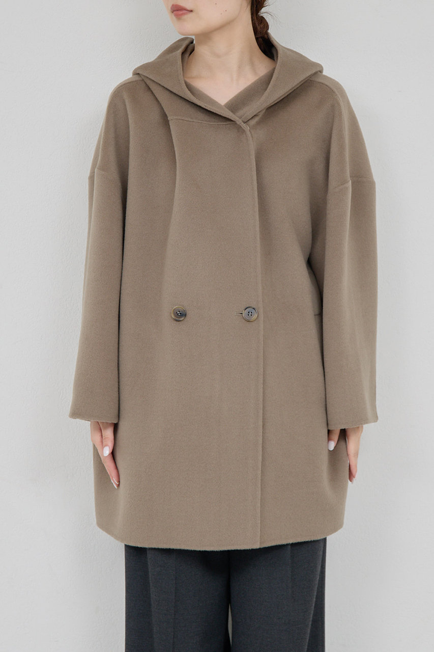 GALLARDAGALANTE(ガリャルダガランテ)｜フーディーコート/オリーブ の