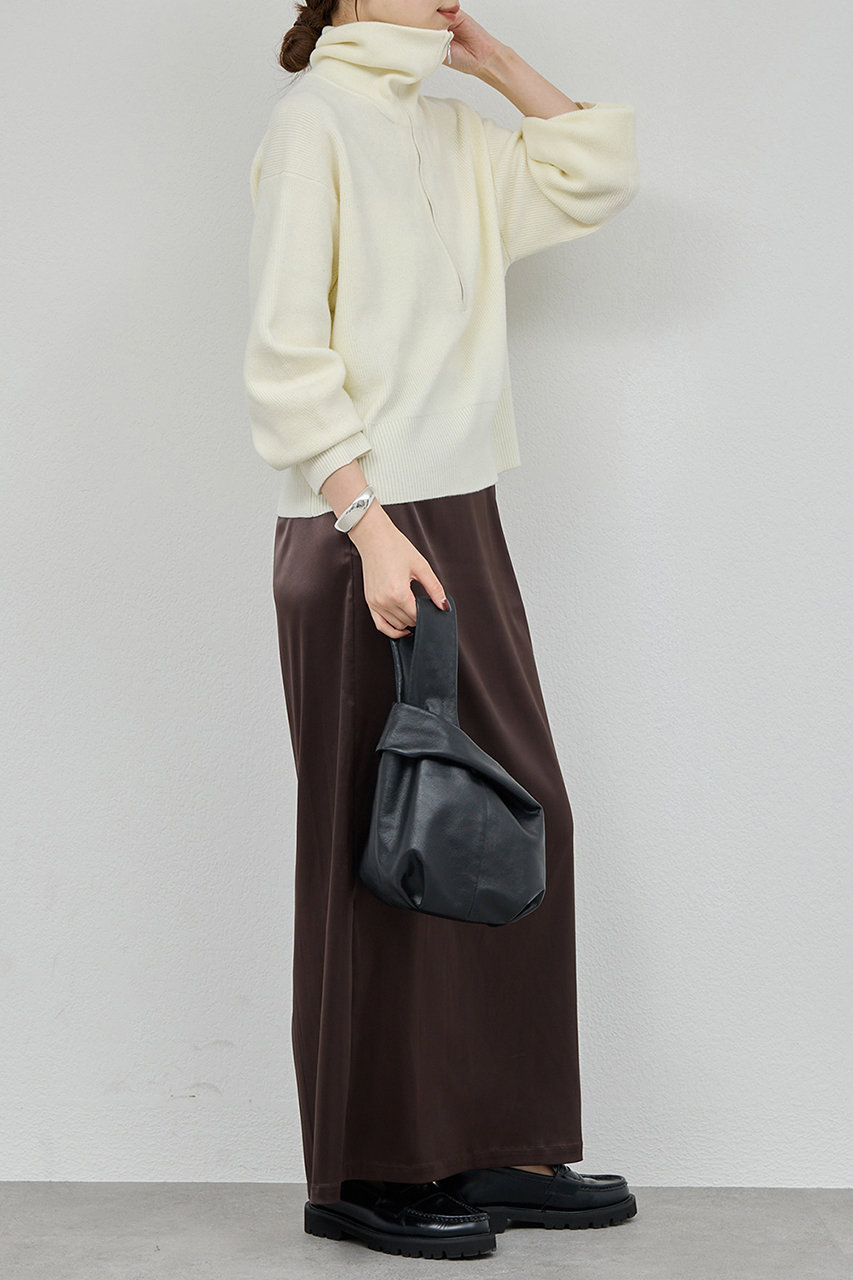 GALLARDAGALANTE(ガリャルダガランテ)｜ハーフジップニット/オフ