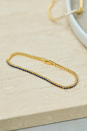 ガリャルダガランテ/GALLARDAGALANTEのジルコニアテニスブレス(150300/150302)